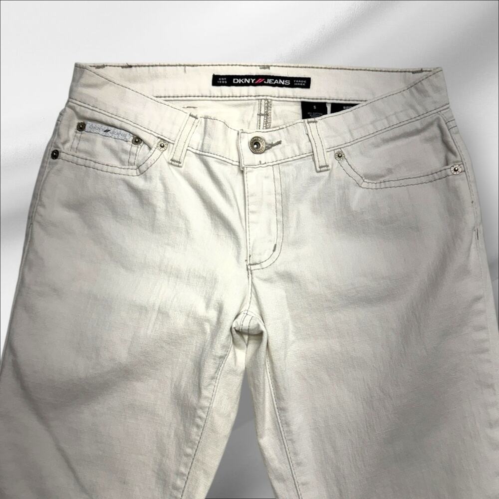 DKNY Women’s 5 White SPRING STREET JEAN